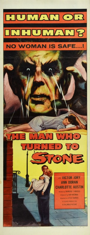 Repro 30x40cm - MAN WHO TURNED TO STONE (the) - U.S.