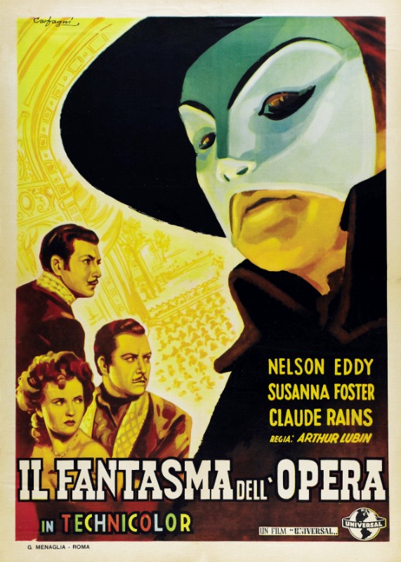 Repro 30x40cm - FANTOME DE L'OPERA (le) - Italienne