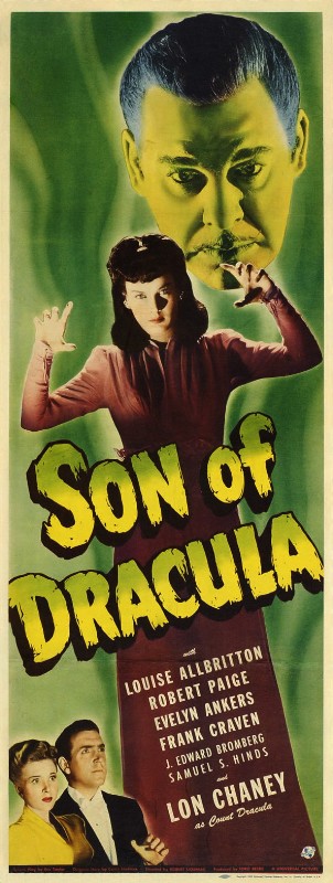 Repro 30x40cm - FILS DE DRACULA (le) - U.S.