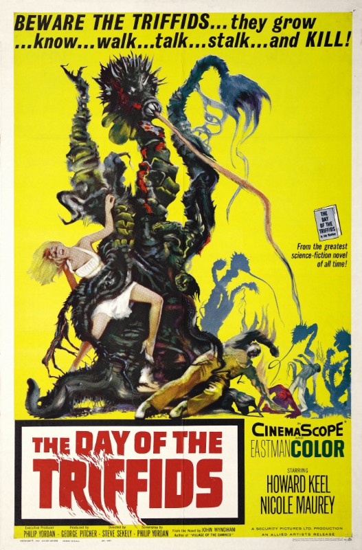 Repro 30x40cm - DAY OF THE TRIFFIDS - U.S.