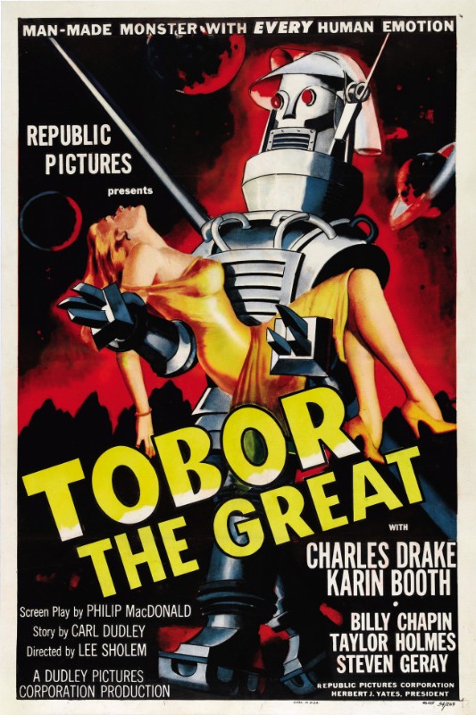 Repro 30x40cm - TOBOR LE GRAND - U.S.