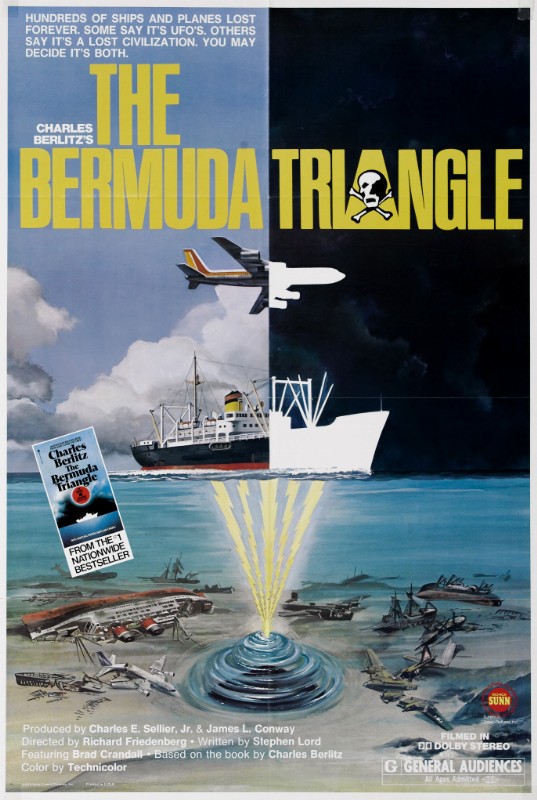 Repro 30x40cm - MYSTERE DU TRIANGLE DES BERMUDES (le) - U.S.