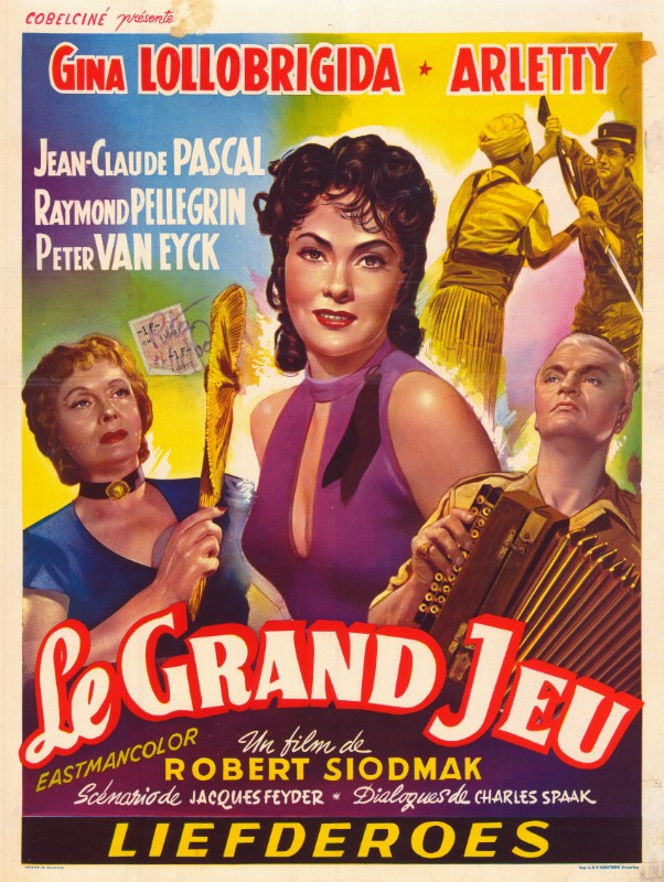 Repro 30x40cm - GRAND JEU (le) - Belge B