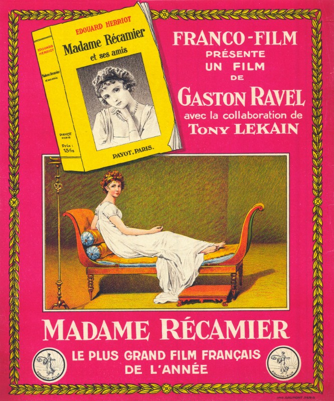 Affiche - MADAME RECAMIER - 30x40cm