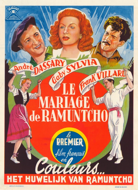 Repro 30x40cm - MARIAGE DE RAMUNTCHO (le) - Belge