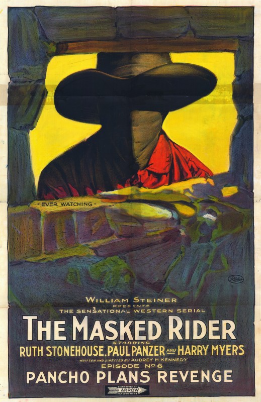 Repro 30x40cm - MASKED RAIDERS - U.S.