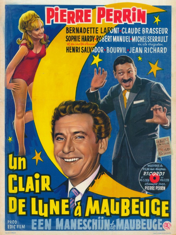 Affiche - UN CLAIR DE LUNE A MAUBEUGE - 36x56cm