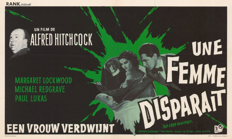 Affiche - UNE FEMME DISPARAIT - Ressortie 36x56cm