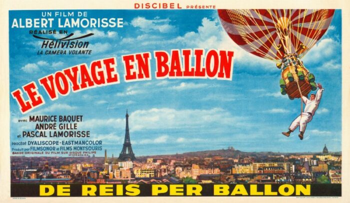 Repro 30x40cm - VOYAGE EN BALLON (le) - Belge