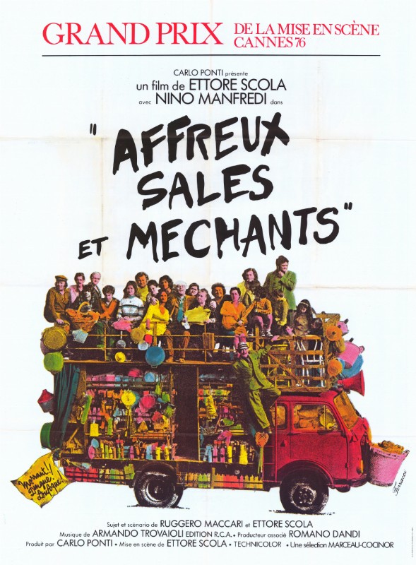 Affiche - AFFREUX SALES ET MECHANTS - 120x160cm