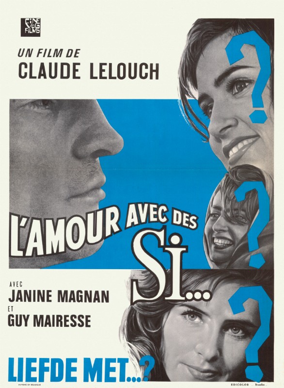 Repro 30x40cm - AMOUR AVEC DES SI (l') - Belge