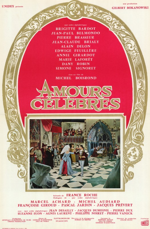 Affiche - AMOURS CELEBRES - 40x55cm P