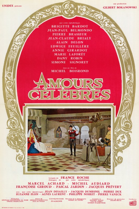 Affiche - AMOURS CELEBRES - 40x55cm O