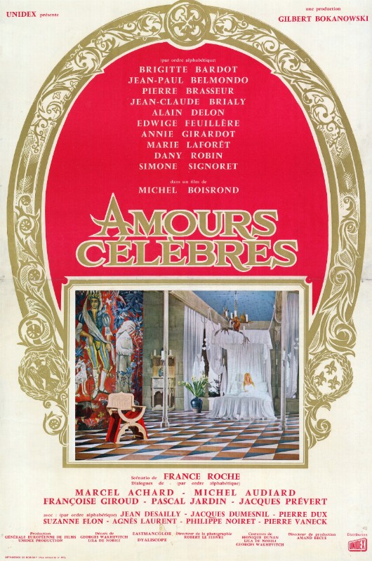 Affiche - AMOURS CELEBRES - 40x55cm M