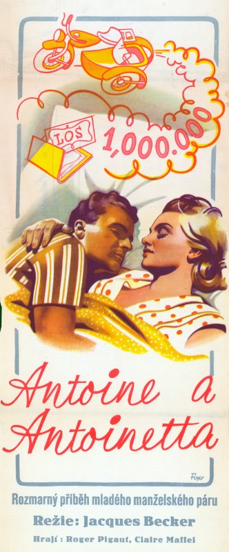 Repro 30x40cm - ANTOINE ET ANTOINETTE - Tchèque