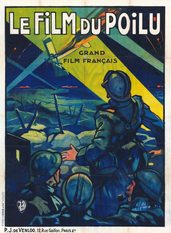 Repro 30x40cm - FILM DU POILU (le) - Française
