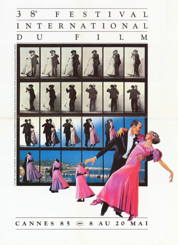 Affiche - FESTIVAL DE CANNES 1985 - 60x80cm