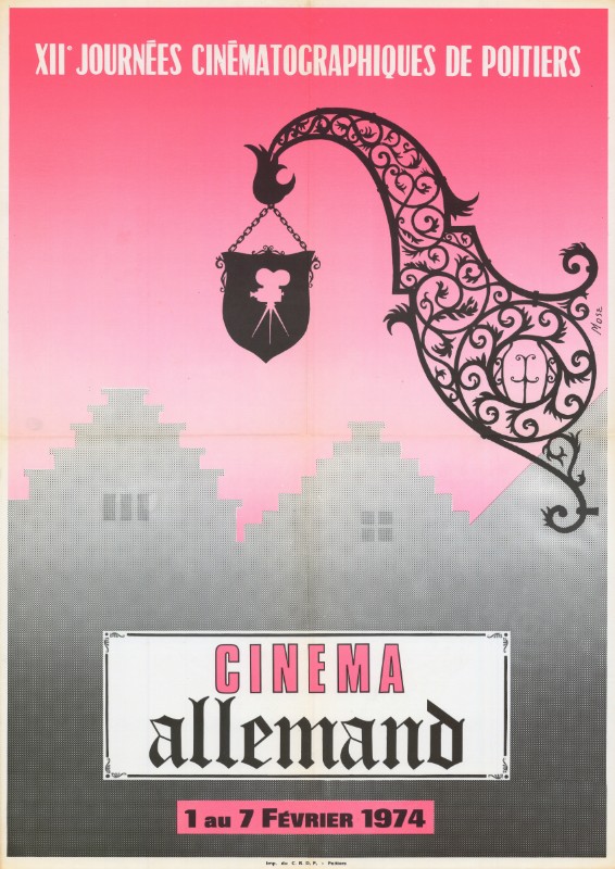 Affiche - JOURNEES CINEMATOGRAPHIQUES DE POITIERS - 50x70cm