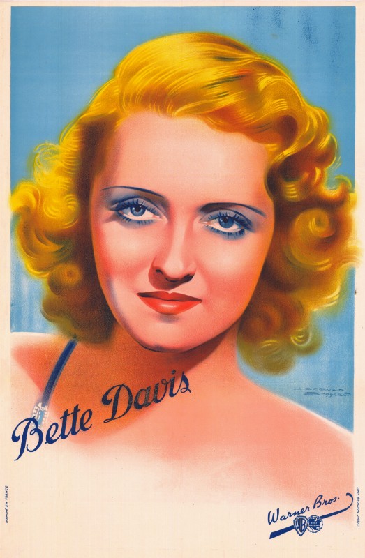 Repro 30x40cm - BETTE DAVIS - Française