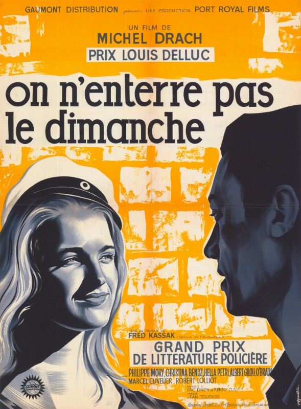 Repro 30x40cm - ON N'ENTERRE PAS LE DIMANCHE - Française