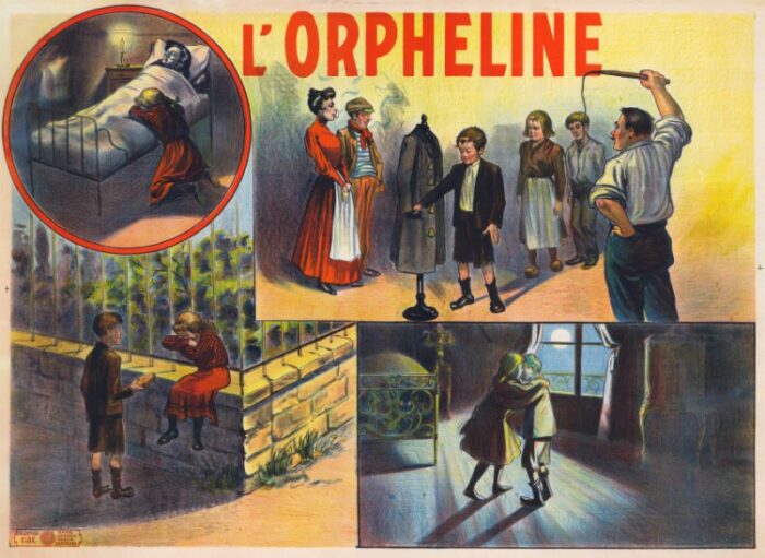Repro 30x40cm - ORPHELINE (l') - Française