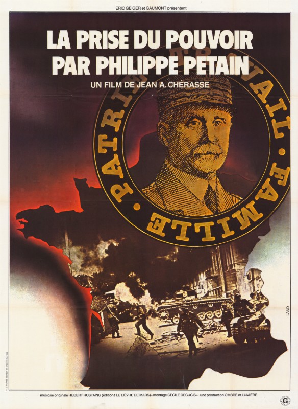 Affiche - PRISE DU POUVOIR PAR PHILIPPE PETAIN (la) - 120x160cm
