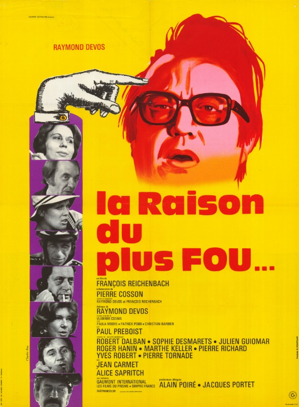 Affiche - RAISON DU PLUS FOU (la) - 60x80cm