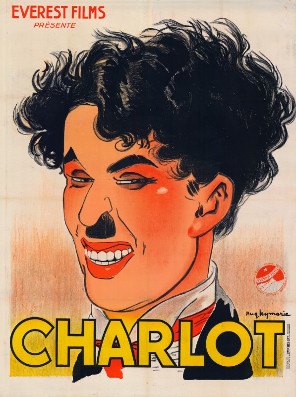 Repro 30x40cm - CHARLIE CHAPLIN - Française