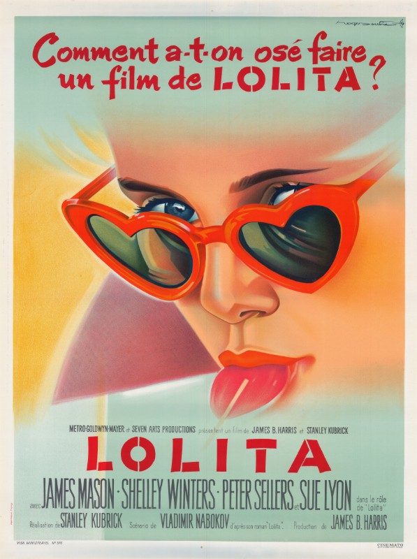 Repro 30x40cm - LOLITA - Française