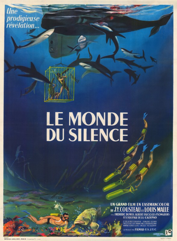 Repro 30x40cm - MONDE DU SILENCE (le) - Française