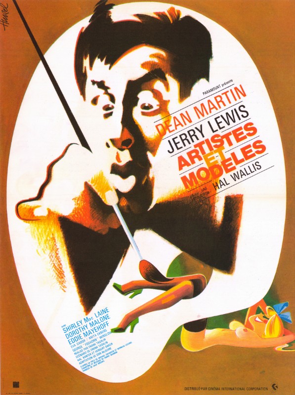 Affiche - ARTISTES ET MODELES - Ressortie 40x55cm