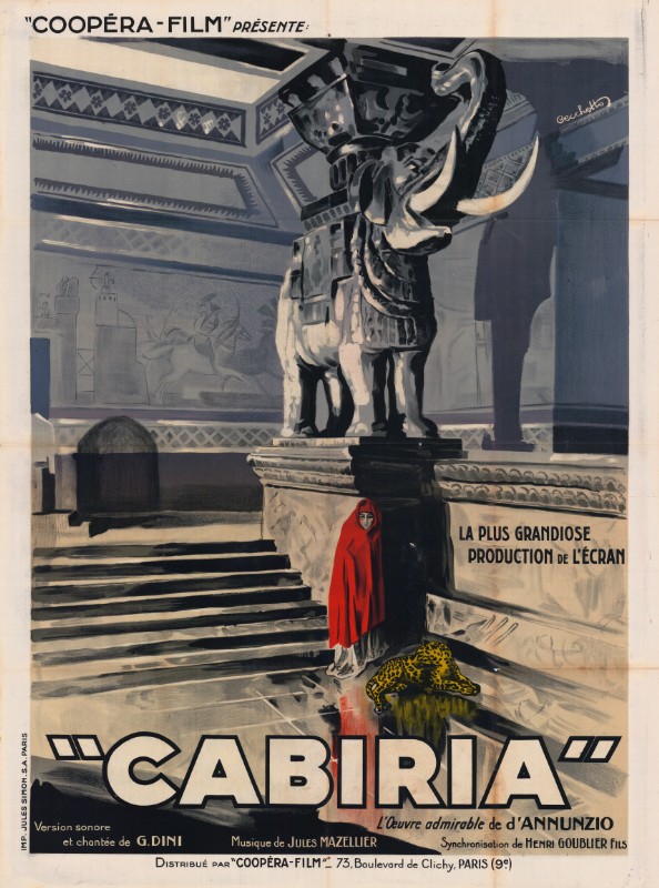 Repro 30x40cm - CABIRIA - Française