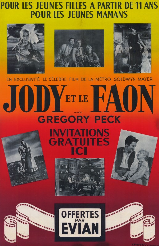 Affiche - JODY ET LE FAON - 80x120cm