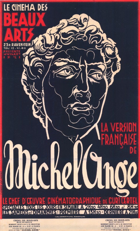 Affiche - MICHEL ANGE - 40x55cm