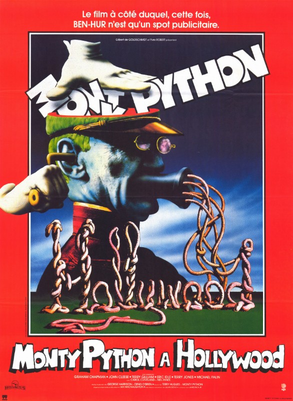 Affiche - MONTY PYTHON A HOLLYWOOD - 120x160cm