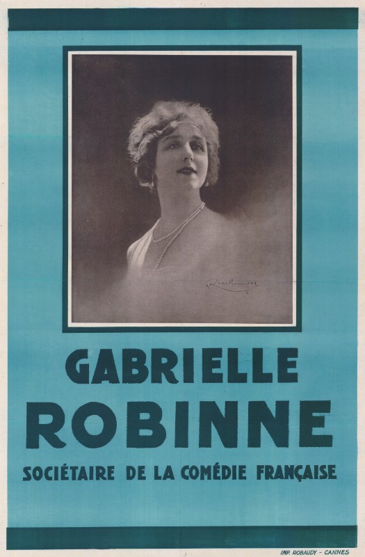 Affiche - GABRIELLE ROBINE - 80x120cm