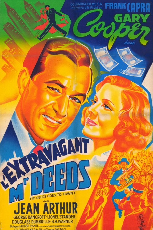 Repro 30x40cm - EXTRAVAGANT Mr. DEEDS (l') - Française
