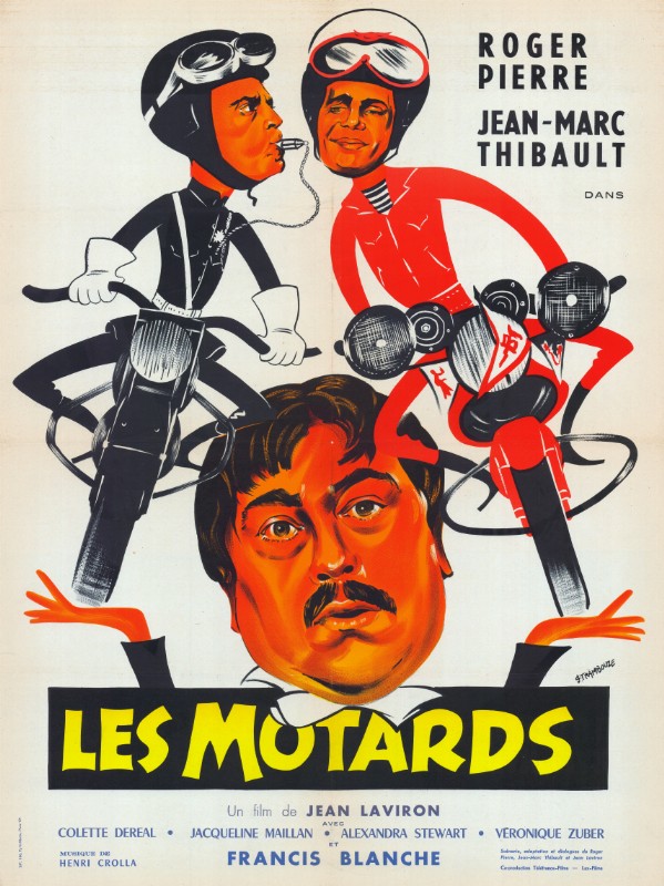 Affiche - MOTARDS (les) - 60x80cm