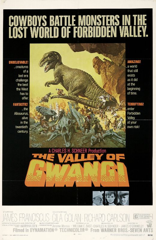 Repro 30x40cm - VALLEE DE GWANGI (la) - U.S.