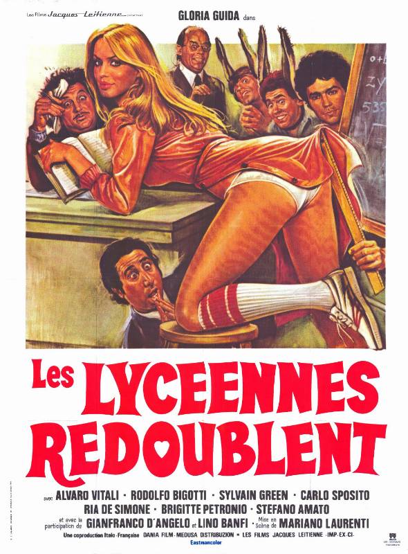 Repro 30x40cm - LYCEENNES REDOUBLENT (les) - Française