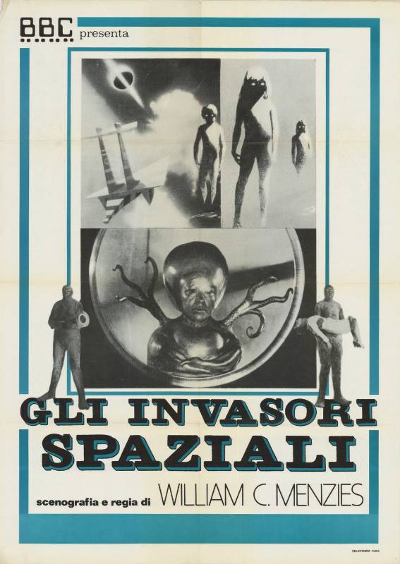 Repro 30x40cm - INVADERS FROM MARS - Italienne