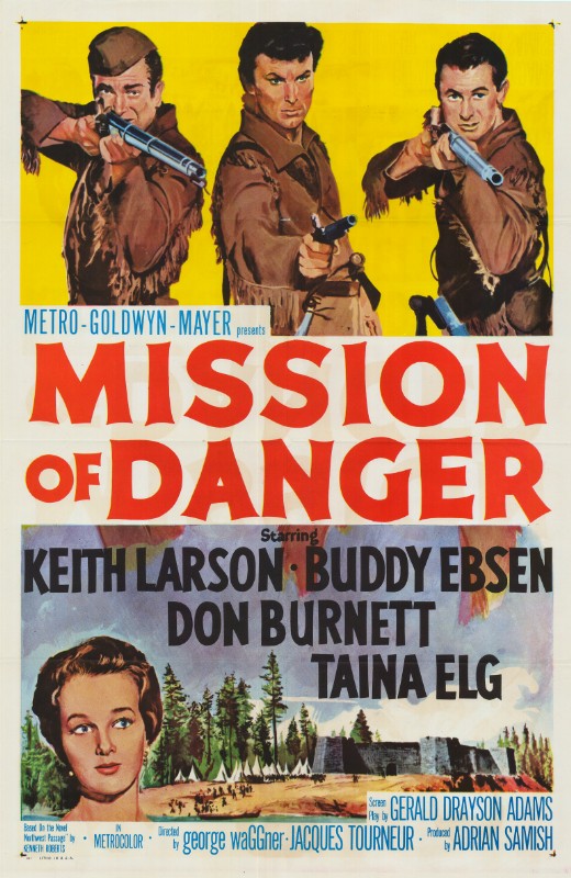 Repro 30x40cm - MISSION OF DANGER - U.S.