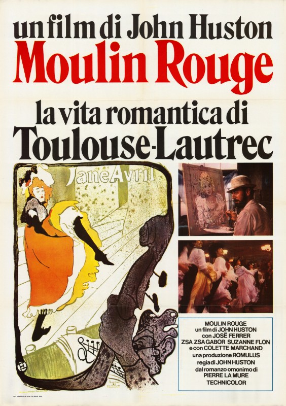 Repro 30x40cm - MOULIN ROUGE - Italienne H