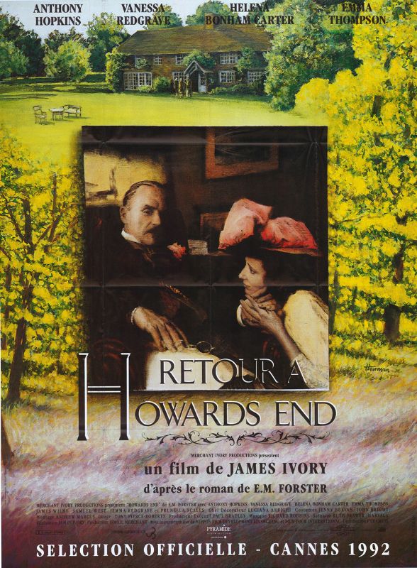 Affiche - RETOUR A HOWARDS END - 120x160cm