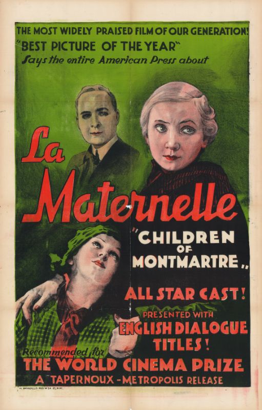Affiche - MATERNELLE (la) - 70x105cm