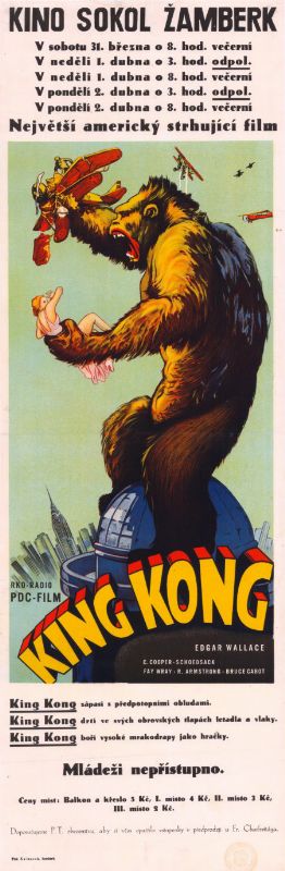 Repro 30x40cm - KING KONG - Australienne