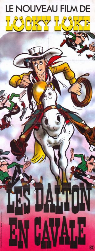 Affiche - DALTON EN CAVALE (les) - 60x160cm