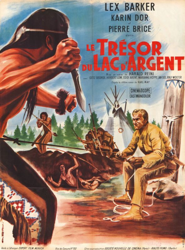 Affiche - TRESOR DU LAC D'ARGENT (le) - 120x160cm