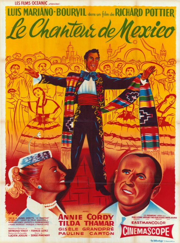 Affiche - CHANTEUR DE MEXICO (le) - Ressortie 120x160cm