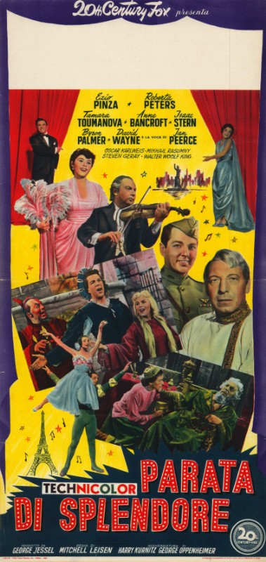 Affiche - TONIGHT WE SING - 35x80cm